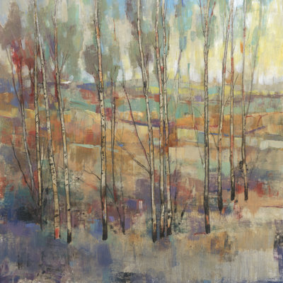 Kaleidoscopic Forest II by Tim O'Toole - Wrapped Canvas Painting