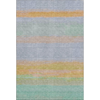 Premium Machine Washable Alijah AMF1272 Stripes Rug