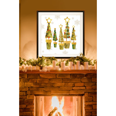 " Golden Christams Trees "