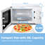 Living And Home 44cm 20m³ L 700W - Watt Smart External Countertop Microwave with Sensor Cooking and Air Frying Capability-97966963