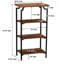 Bibliothèque à quatre niveaux Rustic Hickory-529481008