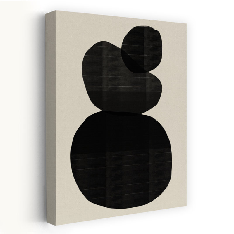Contemporary Art Abstract Contemporary Wall Art by Cartissi - Wrapped Canvas Print, 30.48cm H x 20.32cm W