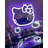 Hello Kitty Wall Mirror with Wi-Fi, Smart Touch Sensitive Makeup Vanity Mirror with App Controller