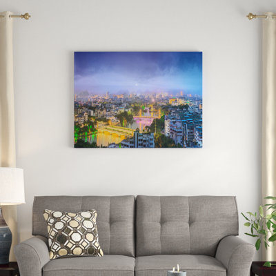 " Li River And Karst Hills Panorama - Cityscape "