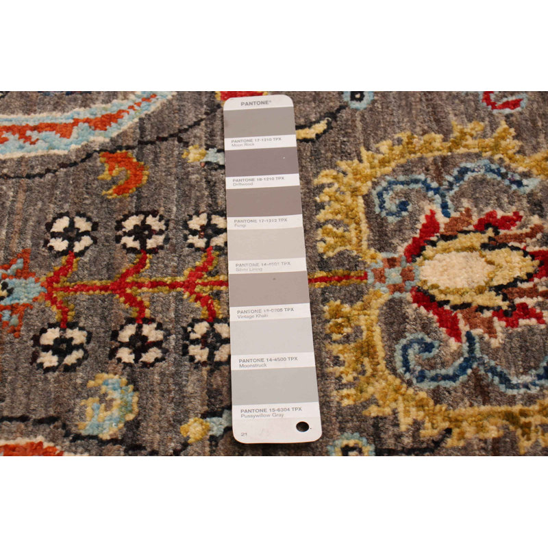 Tapis unique en laine nouvel âge 3 pi 2 po x 4 pi 8 po Yukimi