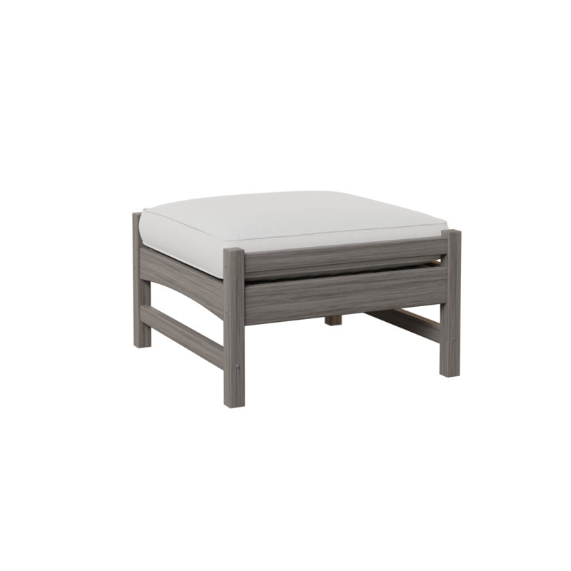 Repose-pieds Camden, Blend Linen, Bois flottant gris