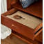 Garde-robe simple en verre classique