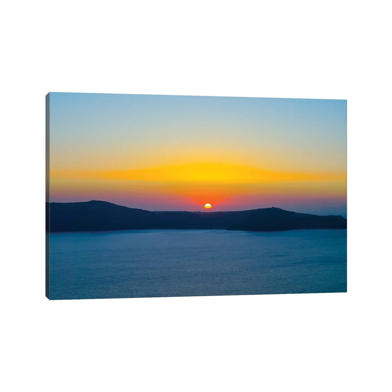 Santorini IX by Ben Heine - Wrapped Canvas Print, 20.32 cm H x 30.48 cm W