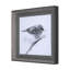 Eastern Blue BW III Hand Embelished Textured Framed Art Print Matted under Glass-397011329