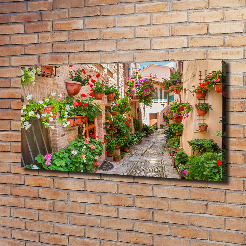 Italian Streets - Wrapped Canvas Print