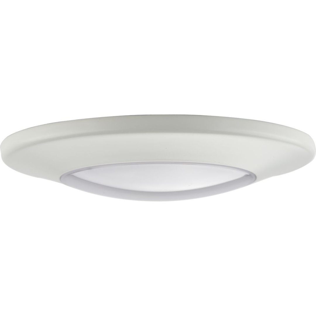 Ashlock White LED Outdoor Flush Mount Ebern Designs