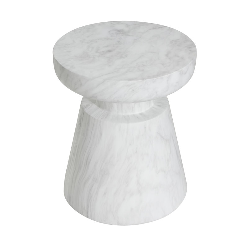 Outdoor Ponti Travertine Side Table