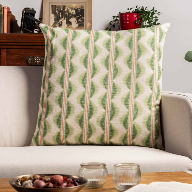 Striped Cushion, Synthetic filled, 58x58cm
