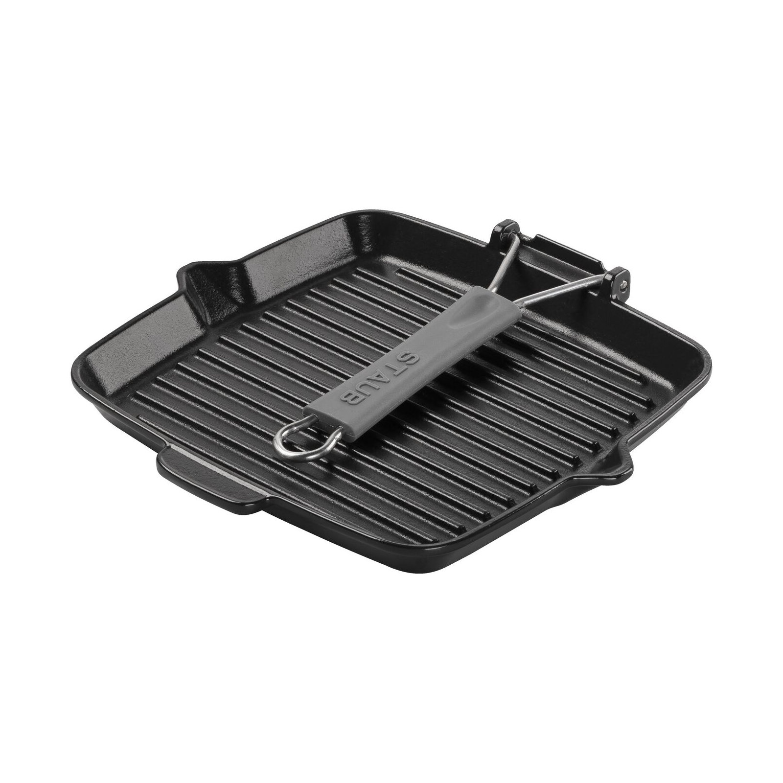 9.45 in. Cast Iron Square Grill Pan
