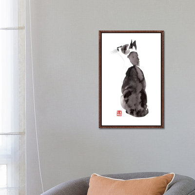 Dreamer Cat by Péchane - Print on Canvas