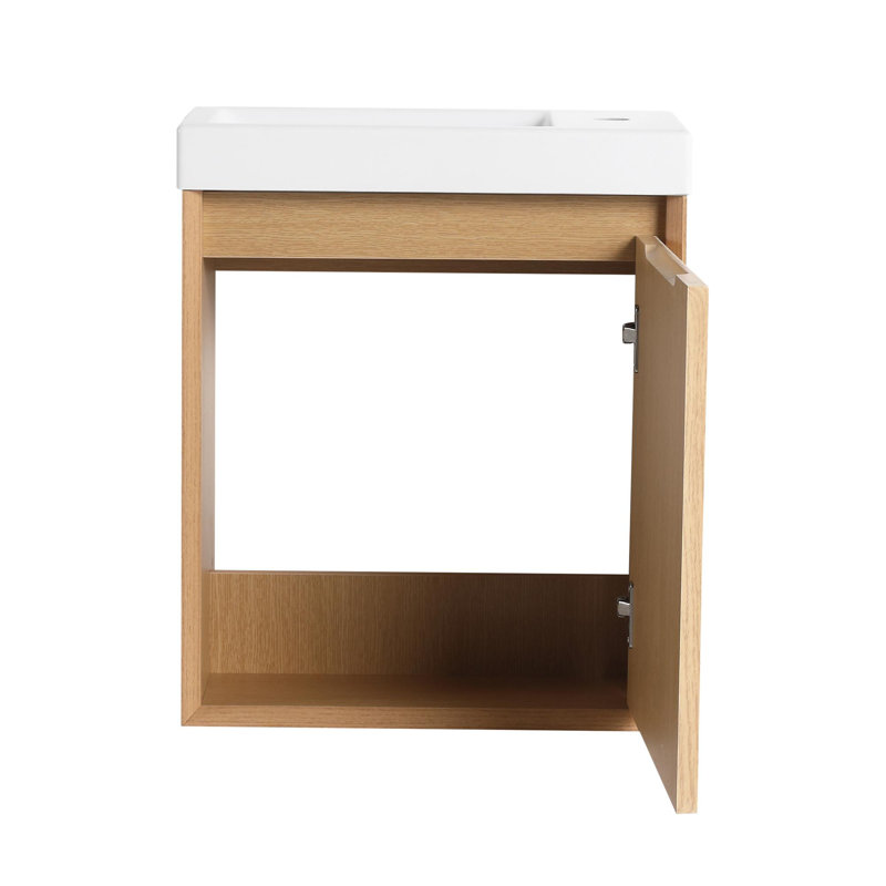 Meuble-lavabo 18,5 po avec lavabo en résine