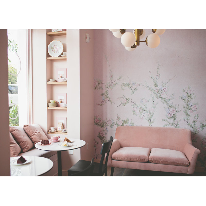Floral Wallpaper, Non-Pasted