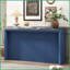 Table basse minimaliste en placage d'acacia pour vestibule Salon, assemblage facile et amp; Capacité maximale de 220 lb-639223236