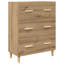  Highboard Old Wood 69.5 X 32.5 X 180 Cm Engineered Wood-1656039078
