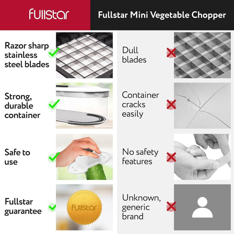 Fullstar Stainless Steel Chopper / Dicer