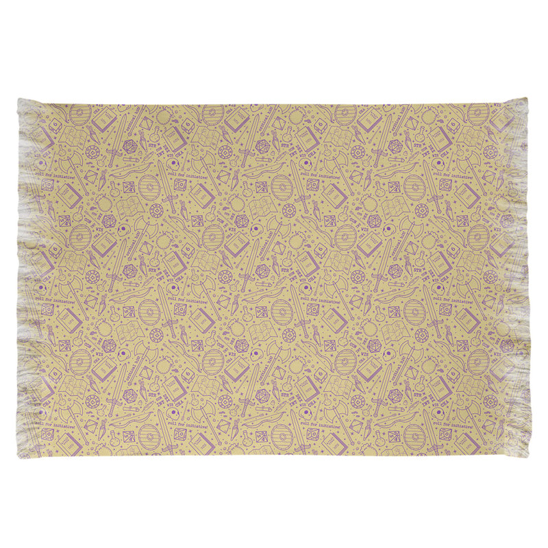 Tapis jaune/rose rpg Mcguigan, Non