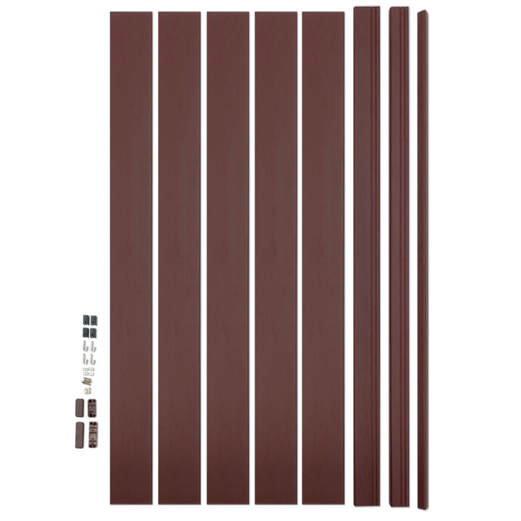 Renew Wire Shelf Cover Kit John Louis Home Size: 2.5 H x 48 W x 20 D, Color: Espresso