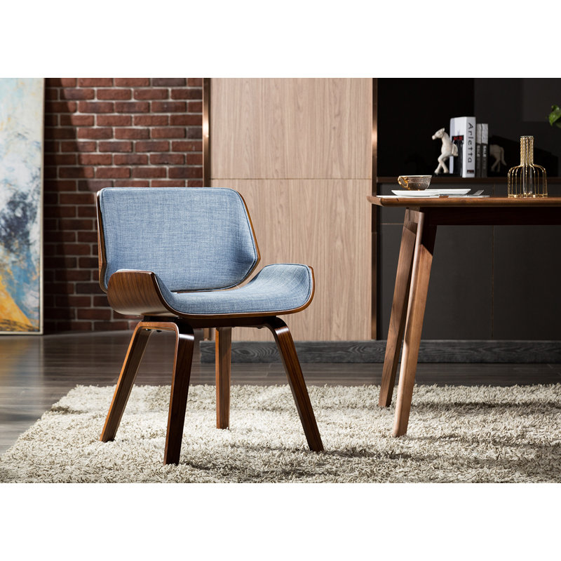 Chaise d'appoint Aleron, Bleu