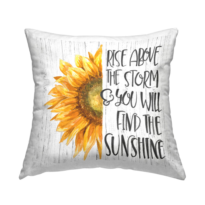 Design de coussin décoratif Find The Sunshine