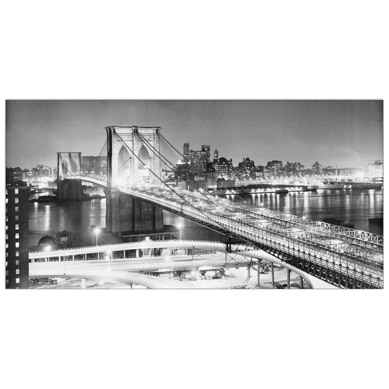 Gendreau - No Frame Print on Wood, 50cm H x 100cm W x 1.8cm D