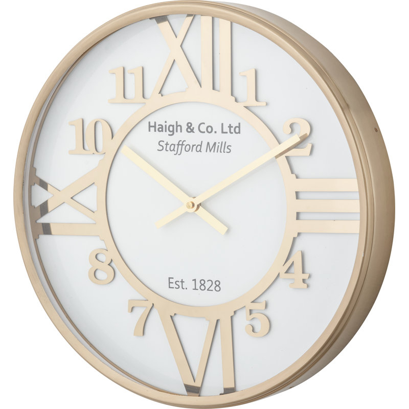 Metal Wall Clock
