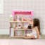 Maison de poupée Delta Children Lil Gem - Maison de poupée à 3 étages avec 4 pièces - Comprend 16 accessoires