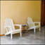 Chaise Adirondack en PEHD pliable avec porte-gobelet double - durable, résistante aux intempéries et facile à ranger pour un confort extérieur-2040294485