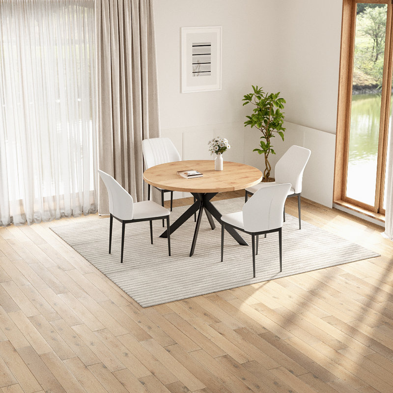 Ensemble de salle à manger Kiayanna, Beige