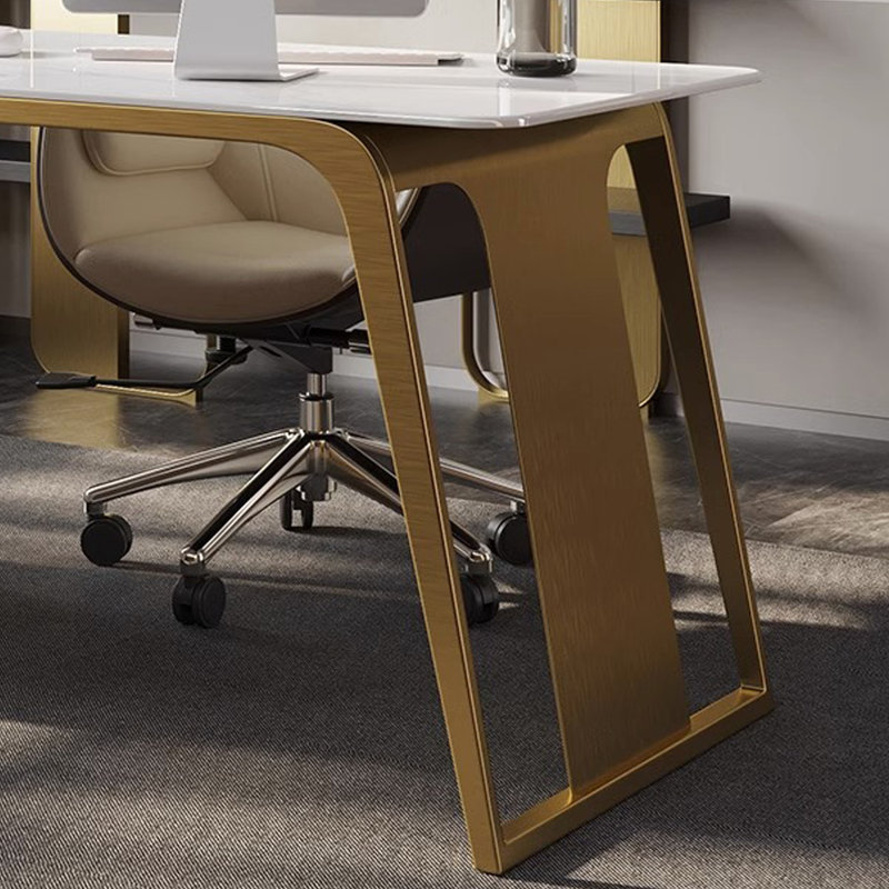 Luxury Style Modern Desk, 28.74" H x 55.12" W x 27.56" D