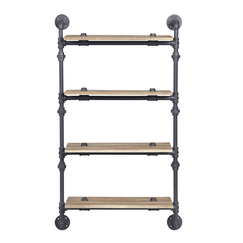 Support mural 4 tablettes Oak
