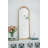 19"X56" Wood Floor Mirror, Full Body Mirror Dressing Make Up Mirror