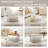 Large Woven Laundry Basket With Leather Handles - Cotton Storage Hamper For Clothes, Blankets, Toys, And Towels - Durable Rectangular Design For Bedroom, Living Room, And Bathroom Organization-26155918-26155909