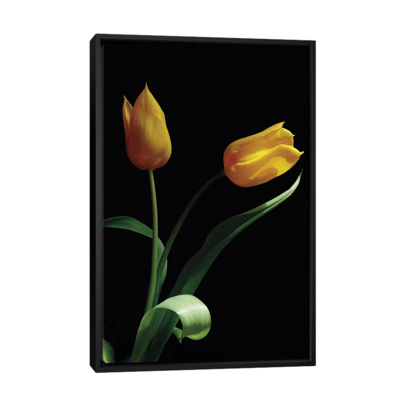 «Trust», impression sur toile, H 26 po x l 18 po x P 1,5 po, Toile avec cadre noir, Pas de tapis