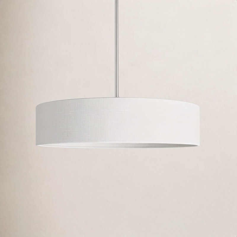 Jessalyn 5 - Light Dimmable Drum Chandelier