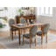 Antique-Style Solid Wood Dining Chairs, 2 Units, Pu Leather Covering, Handmade Details, Colour Comfortable 2 , Structure, Seat, Sponge Spring Cushion, Greenish