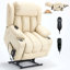 Fauteuil inclinable à deux moteurs Leatherair Infinity-986262807