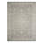 Oriental Medallion UV Resistant Woven Indoor / Outdoor Area Rug Gray-226571291-227928346