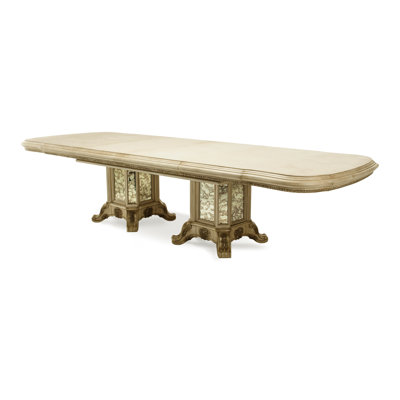Platine De Royale Champagne Dining Table