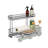 Glidez 2‑Tier Large Multipurpose Chrome‑Plated Steel Pull‑Out/Slide‑Out Under Sink Organizer-1090854786-1114757255