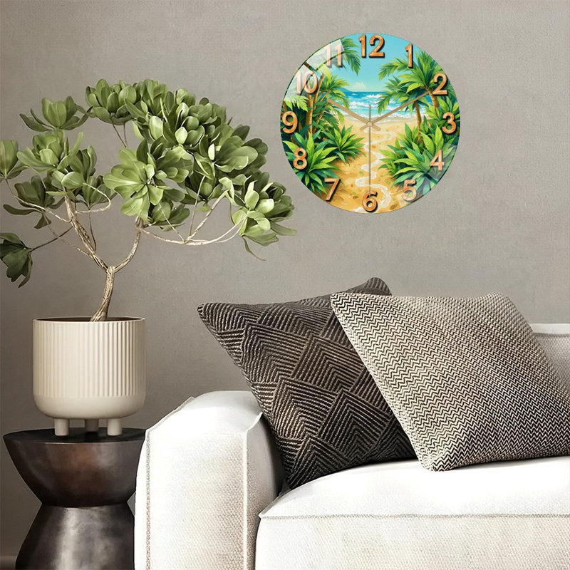 Horloge murale 12 po