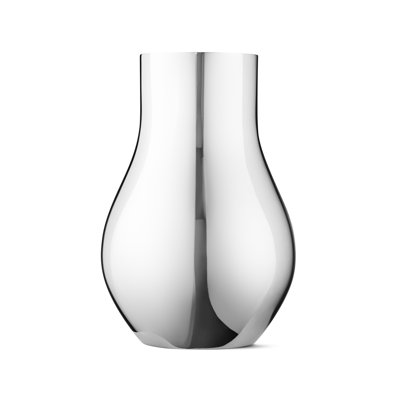 Cafu Silver 8.5" Indoor / Outdoor Metal Table Vase