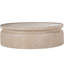 Marta Solid Wood Drum Coffee Table