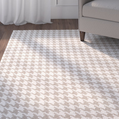Mcmeans Wool Geometric Indoor Rug