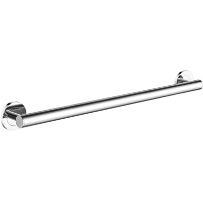 30" Wall-Mounted Lava Grab Bar - Chrome, Premium Brass Construction, Installation Hardware Included
