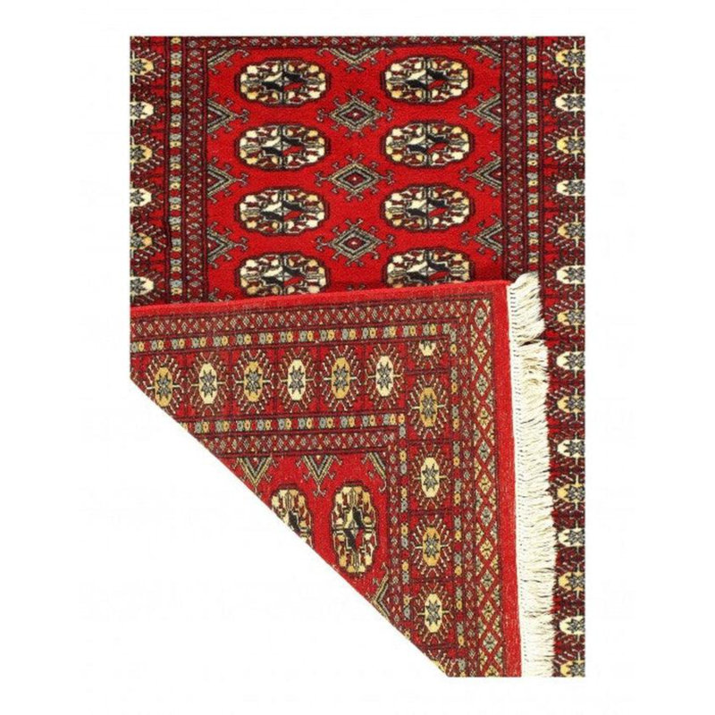 Niyomi Oriental Area Rug in Red